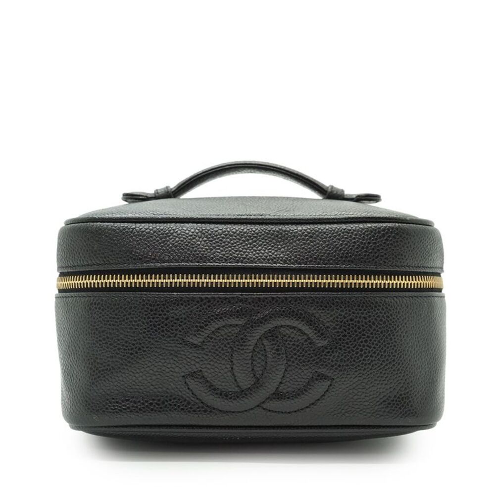 Chanel Vintage Leather Handbag Vanity